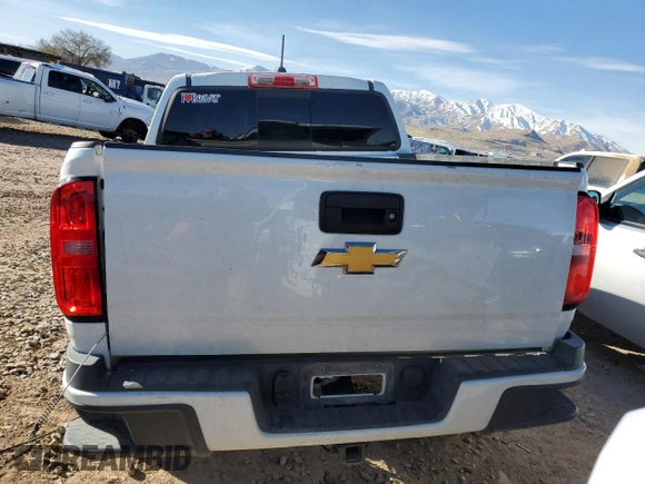 2018 Chevrolet Colorado 4WD LT with VIN 1GCPTCE17J1160915, listed as a Copart auction lot 78810754 with 93,755 mi miles and Salvage title. Bid and sale history available at DreamBid. Image 6.