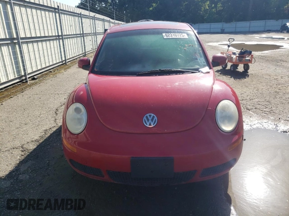 2007 Volkswagen Beetle with VIN 3VWRW31C77M504419, listed as a Copart auction lot 62310725 with 225,004 mi miles and Salvage title. Bid and sale history available at DreamBid. Image 5.