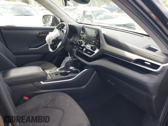 2021 Toyota Highlander L with VIN 5TDZZRAH1MS519762, listed as a IAAI auction lot 42039810 with 44,832 mi miles and . Bid and sale history available at DreamBid. Image 5.