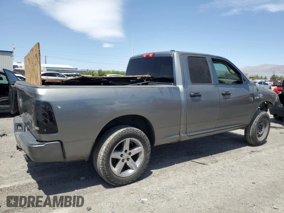 2012 Ram 1500 ST with VIN 1C6RD7FT5CS260352, listed as a Copart auction lot 56687485 with Not provided miles and Salvage title. Bid and sale history available at DreamBid. Image 3.