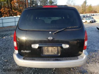2001 Nissan Quest GXE with VIN 4N2ZN15T21D823778, listed as a Copart auction lot 84322314 with 177,401 mi miles and Clean Title. Bid and sale history available at carsss.com. Image 6.