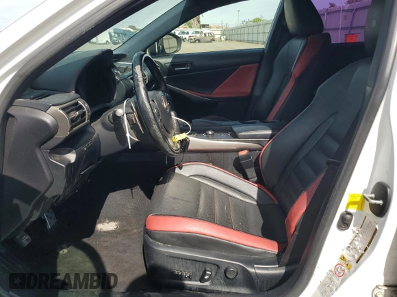 2015 Lexus IS 250 with VIN JTHCF1D26F5022849, listed as a Copart auction lot 57132835 with 130,162 mi miles and Salvage title. Bid and sale history available at DreamBid. Image 7.