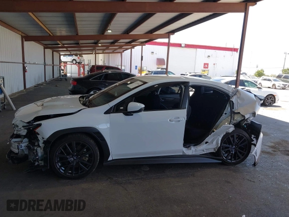2024 Subaru WRX Premium with VIN JF1VBAH61R9810279, listed as a IAAI auction lot 42397498 with 6,616 mi miles and . Bid and sale history available at DreamBid. Image 6.