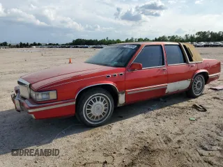 1991 Cadillac DeVille z VIN 1G6CD53B2M4335645, wystawiony jako Copart lot #53390805 z przebiegiem 210 451 mil mil oraz Szkoda całkowita • Salvage title. Historia ofert i sprzedaży dostępna na DreamBid. Obrazek 1.