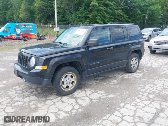 2017 Jeep Patriot Sport with VIN 1C4NJRBB7HD128164, listed as a IAAI auction lot 42577060 with 153,125 mi miles and . Bid and sale history available at DreamBid. Image 17.
