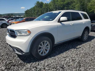 2015 Dodge Durango SXT z VIN 1C4RDJAG1FC741262, wystawiony jako Copart lot #64609955 z przebiegiem 178 600 mil mil oraz Szkoda całkowita • Salvage title. Historia ofert i sprzedaży dostępna na DreamBid. Obrazek 1.