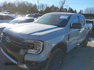 2024 Ford Ranger XLT with VIN 1FTER4GH3RLE33483, listed as a IAAI auction lot 41254447 with 1,938 mi miles. Bid and sale history available at carsss.com. Image 14.