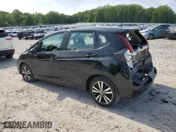 2019 Honda Fit EX with VIN 3HGGK5H80KM740455, listed as a Copart auction lot 61333505 with 27,504 mi miles and Salvage title. Bid and sale history available at DreamBid. Image 2.