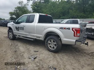 2017 Ford F-150 XL with VIN 1FTFX1EF0HFA55923, listed as a Copart auction lot 59979025 with 128,620 mi miles and Salvage title. Bid and sale history available at DreamBid. Image 2.