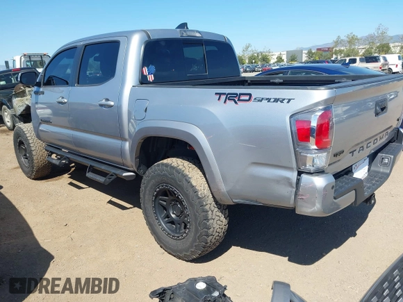 2021 Toyota Tacoma SR5 with VIN 3TMAZ5CN5MM156116, listed as a IAAI auction lot 42017208 with 34,410 mi miles and . Bid and sale history available at DreamBid. Image 3.
