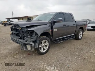 2016 Ram 1500 Sport with VIN 1C6RR7MT1GS295271, listed as a Copart auction lot 57489315 with 223,390 mi miles and Salvage title. Bid and sale history available at DreamBid. Image 1.
