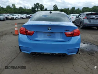 2015 BMW M4 with VIN WBS3R9C57FK332148, listed as a Copart auction lot 64934594 with 72,669 mi miles and Salvage Title. Bid and sale history available at carsss.com. Image 6.