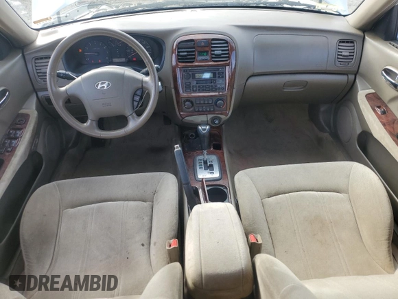 2004 Hyundai Sonata GLS with VIN KMHWF35H34A920659, listed as a Copart auction lot 77813554 with 76,938 mi miles and Clean Title. Bid and sale history available at carsss.com. Image 8.