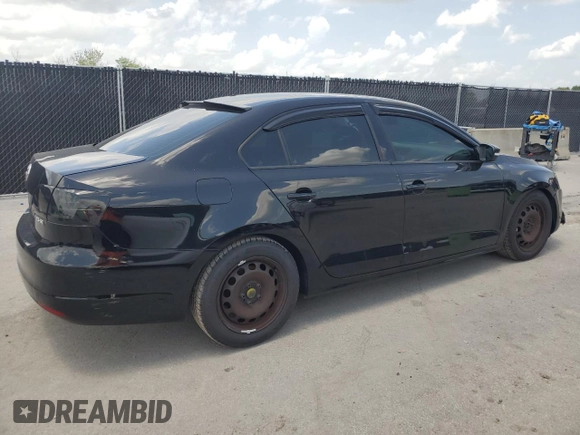 2012 Volkswagen Jetta SE with VIN 3VWDP7AJ7CM105890, listed as a Copart auction lot 60223875 with 167,729 mi miles and Clean title. Bid and sale history available at DreamBid. Image 3.