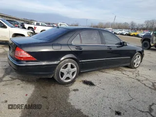 2004 Mercedes-Benz S 500 z VIN WDBNG75J84A409566, wystawiony jako Copart lot #85411474 z przebiegiem 153 208 mil mil oraz Czysty tytuł • Clean title. Historia ofert i sprzedaży dostępna na DreamBid. Obrazek 3.