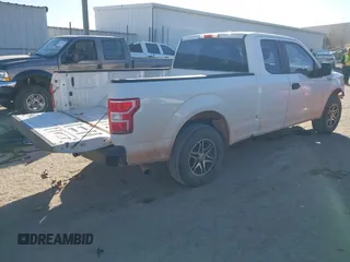 2018 Ford F-150 XL with VIN 1FTEX1CB6JFC43654, listed as a IAAI auction lot 41150883 with 87,103 mi miles and . Bid and sale history available at DreamBid. Image 4.