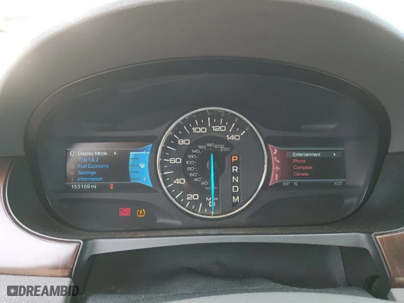 2011 Ford Edge Limited with VIN 2FMDK4KC7BBA78184, listed as a Copart auction lot 49162195 with 153,159 mi miles and Salvage Title. Bid and sale history available at carsss.com. Image 9.