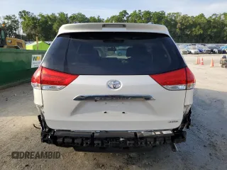 2013 Toyota Sienna XLE AAS with VIN 5TDYK3DC6DS402661, listed as a Copart auction lot 54224185 with 108,061 mi miles and Salvage Title. Bid and sale history available at carsss.com. Image 6.