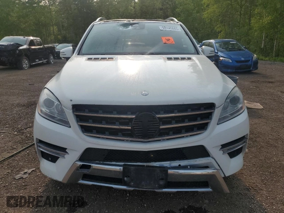 2013 Mercedes-Benz M 350 with VIN 4JGDA2EB7DA121124, listed as a Copart auction lot 59145665 with Not provided miles and Clean title. Bid and sale history available at DreamBid. Image 5.