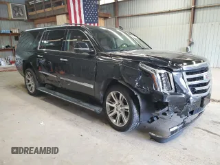 2015 Cadillac Escalade ESV Premium with VIN 1GYS4TKJ4FR631854, listed as a Copart auction lot 50346025 with 128,406 mi miles and Salvage title. Bid and sale history available at DreamBid. Image 4.