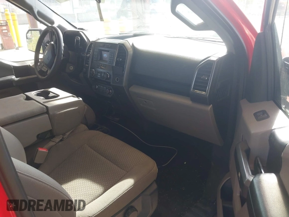 2018 Ford F-150 XL with VIN 1FTEW1EBXJKE16406, listed as a IAAI auction lot 42127221 with 97,408 mi miles. Bid and sale history available at carsss.com. Image 5.