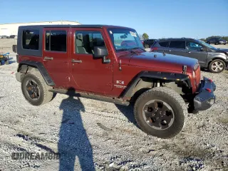 2007 Jeep Wrangler Unlimited X with VIN 1J4GB39177L124940, listed as a Copart auction lot 42505695 with 186,204 mi miles and Salvage title. Bid and sale history available at DreamBid. Image 4.