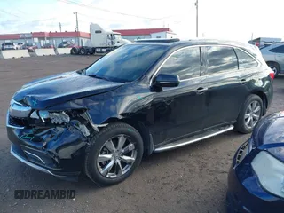 2014 Acura MDX Advance with VIN 5FRYD4H85EB037562, listed as a IAAI auction lot 40859466 with 140,257 mi miles and . Bid and sale history available at carsss.com. Image 17.