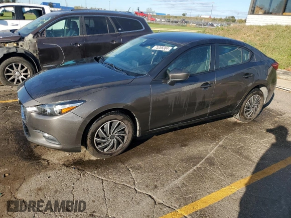 2018 Mazda 3 Sport with VIN 3MZBN1U77JM183772, listed as a Copart auction lot 75285384 with 70,963 mi miles and Clean Title. Bid and sale history available at DreamBid. Image 1.