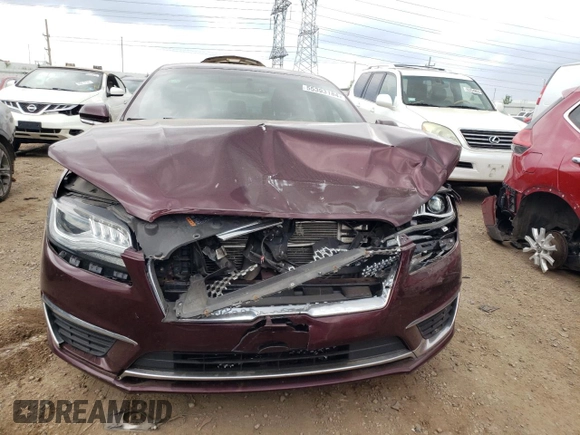 2018 Lincoln MKZ Premiere with VIN 3LN6L5B91JR611212, listed as a Copart auction lot 55393184 with 80,194 mi miles and Salvage Title. Bid and sale history available at DreamBid. Image 5.