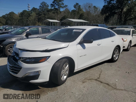 2019 Chevrolet Malibu LS z VIN 1G1ZB5ST5KF174337, wystawiony jako Copart lot #49485985 z przebiegiem 130 481 mil mil oraz Szkoda całkowita • Salvage title. Historia ofert i sprzedaży dostępna na DreamBid. Obrazek 1.