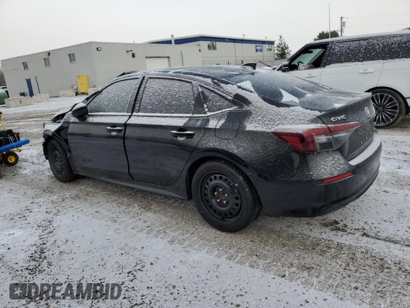 2025 Honda Civic Sedan Hybrid Sport with VIN 2HGFE4F81SH005952, listed as a Copart auction lot 48945705 with 0 mi miles and Salvage Title. Bid and sale history available at carsss.com. Image 2.