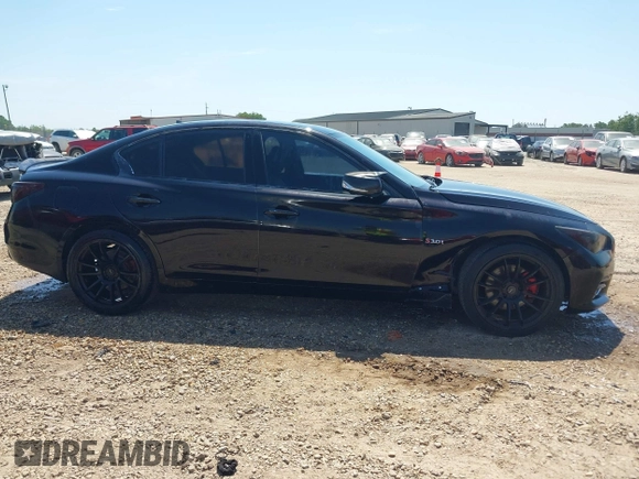 2016 Infiniti Q50 with VIN JN1EV7AR4GM341789, listed as a IAAI auction lot 42047372 with 107,590 mi miles and . Bid and sale history available at DreamBid. Image 13.