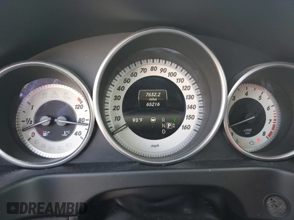 2016 Mercedes-Benz E 350 Sport with VIN WDDHF5KBXGB185868, listed as a Copart auction lot 54947285 with 65,216 mi miles and Salvage title. Bid and sale history available at DreamBid. Image 9.