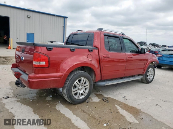 2008 Ford Explorer Sport Trac Limited with VIN 1FMEU33E08UB27060, listed as a Copart auction lot 58829025 with 86,251 mi miles and Salvage title. Bid and sale history available at DreamBid. Image 3.
