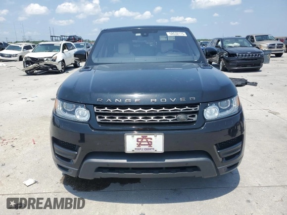 2016 Land Rover Range Rover Sport SE with VIN SALWG2VF4GA579974, listed as a Copart auction lot 59532115 with 90,259 mi miles and Salvage title. Bid and sale history available at DreamBid. Image 5.