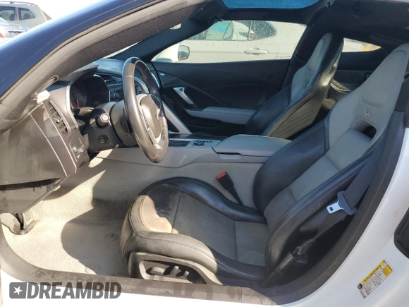 2019 Chevrolet Corvette Grand Sport 2LT with VIN 1G1YY2D76K5121242, listed as a Copart auction lot 74897434 with 0 mi miles and Non Repairable. Bid and sale history available at carsss.com. Image 7.