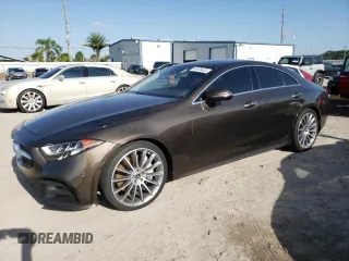 2019 Mercedes-Benz CLS with VIN WDD2J5JB2KA028193, listed as a Copart auction lot 66185433 with 66,844 mi miles and Clean Title. Bid and sale history available at carsss.com. Image 1.