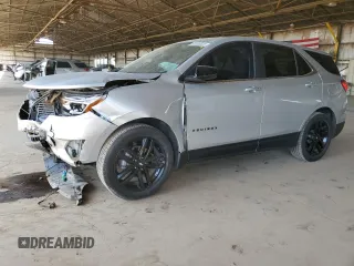 2021 Chevrolet Equinox LT z VIN 3GNAXKEV1ML370650, wystawiony jako Copart lot #60449525 z przebiegiem 85 038 mil mil oraz Szkoda całkowita • Salvage title. Historia ofert i sprzedaży dostępna na DreamBid. Obrazek 1.