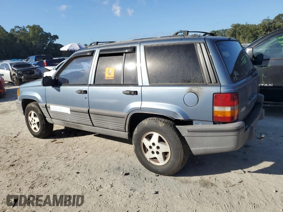 1995 Jeep Grand Cherokee Laredo with VIN 1J4FX58S4SC742471, listed as a Copart auction lot 76203034 with 206,717 mi miles and Non Repairable. Bid and sale history available at carsss.com. Image 2.