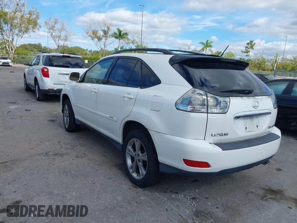2007 Lexus RX 400h z VIN JTJGW31U372001820, wystawiony jako IAAI lot #41030399 z przebiegiem 91 386 mil mil oraz . Historia ofert i sprzedaży dostępna na DreamBid. Obrazek 3.