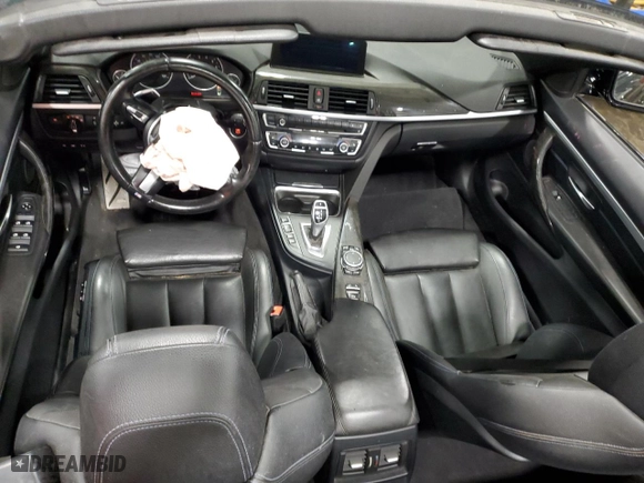 2015 BMW 4 Series 435i xDrive with VIN WBA3T7C57FP942371, listed as a Copart auction lot 68321723 with 0 mi miles and Salvage Title. Bid and sale history available at carsss.com. Image 8.