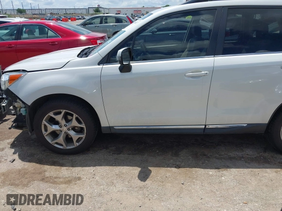 2015 Subaru Forester Touring with VIN JF2SJAWC0FH806493, listed as a IAAI auction lot 42355867 with 128,937 mi miles and . Bid and sale history available at DreamBid. Image 15.