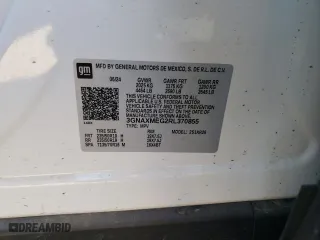2024 Chevrolet Equinox RS with VIN 3GNAXMEG2RL370855, listed as a Copart auction lot 45922375 with 8,582 mi miles and Salvage Title. Bid and sale history available at carsss.com. Image 16.