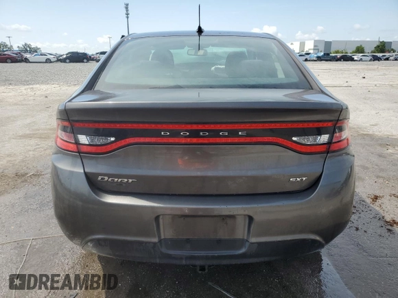 2015 Dodge Dart SXT with VIN 1C3CDFBB4FD351874, listed as a Copart auction lot 50792835 with 195,613 mi miles and Salvage Title. Bid and sale history available at carsss.com. Image 6.