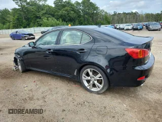 2010 Lexus IS 250 with VIN JTHBF5C24A2098391, listed as a Copart auction lot 60472255 with Not provided miles and Salvage title. Bid and sale history available at DreamBid. Image 2.