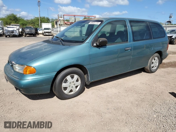 1998 Ford Windstar GL с VIN 2FMZA51U4WBE15229, выставлен на аукционе Copart как лот 68685724 с пробегом 55 245 миль миль и Чистый • Clean title. История ставок и продаж доступна на DreamBid. Изображение 1.