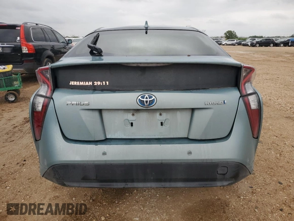 2018 Toyota Prius Two with VIN JTDKBRFU5J3076248, listed as a Copart auction lot 51899175 with 131,677 mi miles and Salvage Title. Bid and sale history available at carsss.com. Image 6.