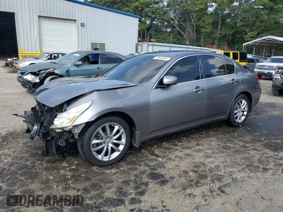 2007 Infiniti G35 Journey with VIN JNKBV61E47M729319, listed as a Copart auction lot 70563834 with 250,759 mi miles and Salvage Title. Bid and sale history available at DreamBid. Image 1.