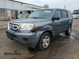 2011 Honda Pilot LX with VIN 5FNYF4H23BB104100, listed as a Copart auction lot 58841585 with 159,066 mi miles and Salvage title. Bid and sale history available at DreamBid. Image 1.
