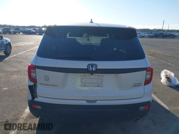 2021 Honda Passport Sport with VIN 5FNYF8H21MB031674, listed as a IAAI auction lot 41739769 with 36,894 mi miles and . Bid and sale history available at DreamBid. Image 16.